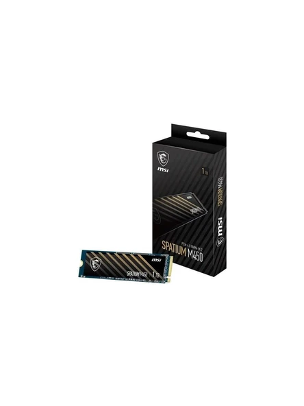 MSI Spatium M450 PCI-Express 4.0 1 TB M.2 SSD ürün görseli 1