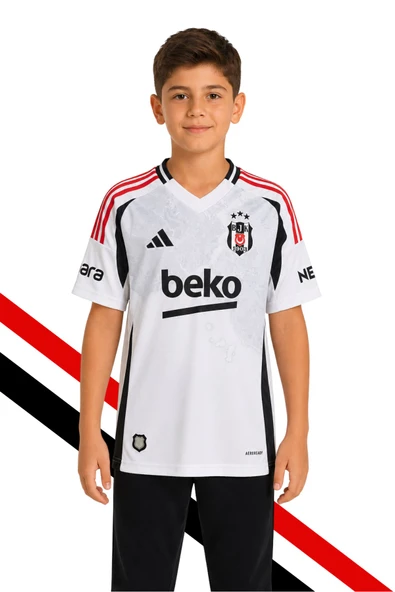 ADİDAS BJK BEYAZ ÇOCUK FORMA BJK 3 JSY Y ürün görseli 1