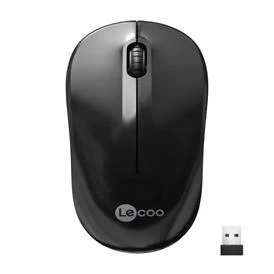 Lenovo Lecoo WS206 Kablosuz Siyah 3 Tuş Mouse ürün görseli 1