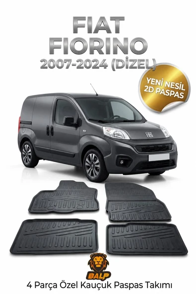 Balp Fiat Fiorino 2007-2024(Dizel) 2D Paspas ürün görseli 1