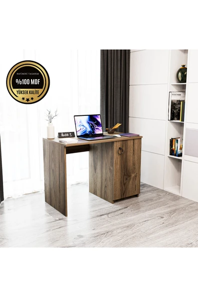 rafineritasarım MATİLDA Çalışma masası  kapaklı modern tasarım ürün görseli 1