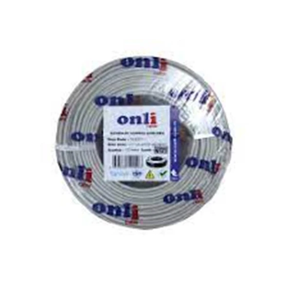 Onli ON-4122 4+1 1x0,22 mini Coax 4x0,22mm 250 metre CCA Kamera Kablosu ürün görseli 1
