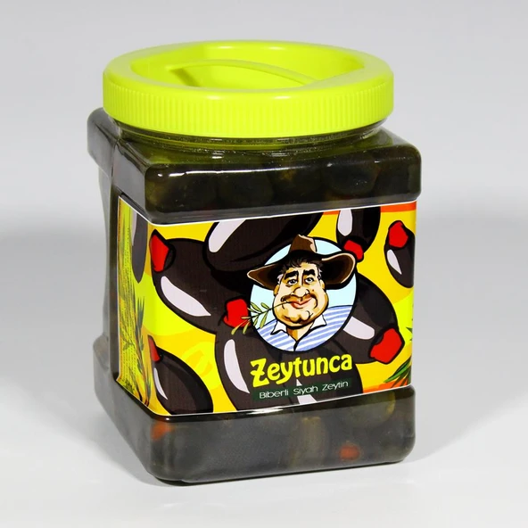 Biber Dolgulu Siyah Zeytin 900 g ürün görseli 1