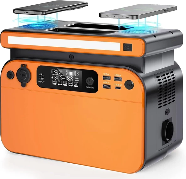 Cepini GT500 500W Taşınabilir Güç İstasyonu 518WH Lifepo4 Pil 3500 Şarj Döngüsü ile Uzun Süreli Kullanım ürün görseli 1