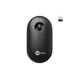 Lenovo Lecoo WS212 USB Kablosuz Siyah 4 Tuş Mouse ürün görseli 1