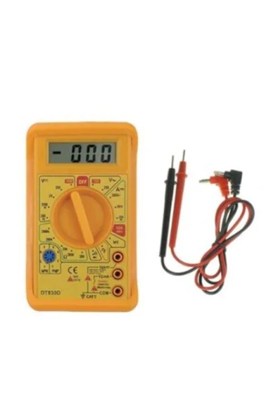Dijital Multimetre Voltmetre Ampermetre ürün görseli 1