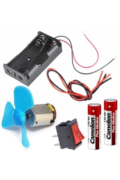 Dc Motor Modeli Yapalım Deney Seti ürün görseli 1