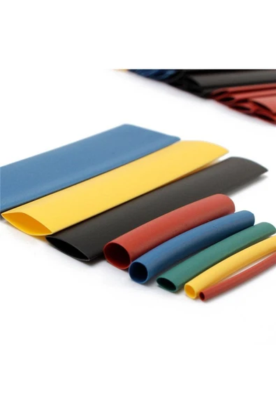 Polyolefin Shrink Boru Daralan Makaron 328 Adet 8 Boy Set SOLOOP - Resim 2