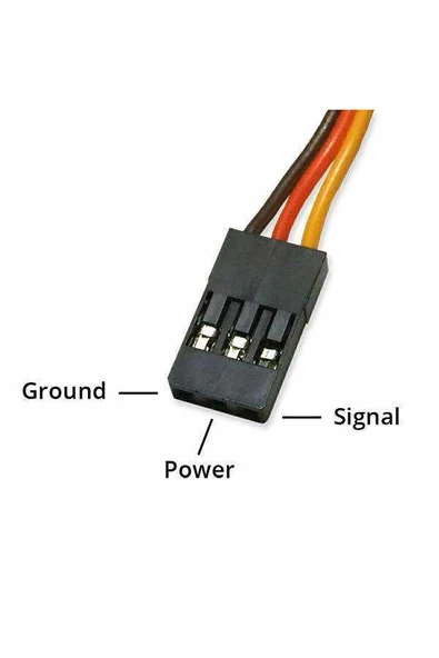 SG90 9g Servo Motor - Mini RC Servo Motor 180° ürün görseli 1