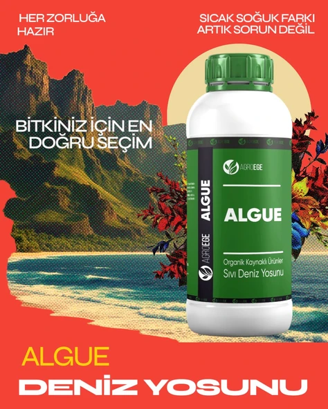 İthal Sıvı Deniz Yosunu Algue Gübre 1 Lt ürün görseli 1