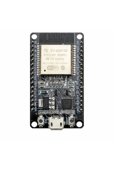 ESP32 WiFi + Bluetooth IoT Kartı 30 Pin Çift Çekirdek Micro USB (Arduino IDE uyumlu) ürün görseli 1