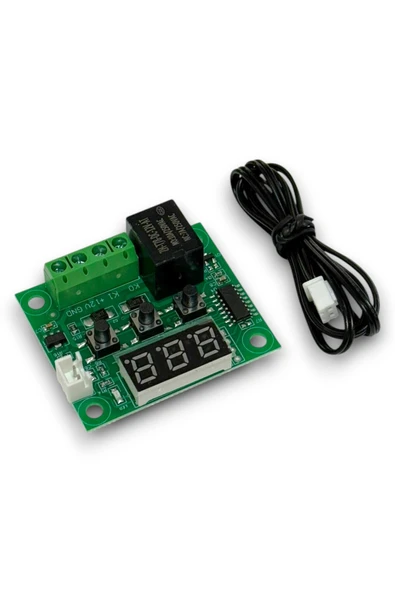 W1209 Dijital Termostat, Kuluçka Termostat, Kırmızı Ekran Akvaryum Termostat ürün görseli 1