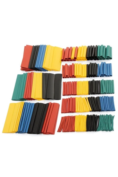 Polyolefin Shrink Boru Daralan Makaron 328 Adet 8 Boy Set SOLOOP ürün görseli 1