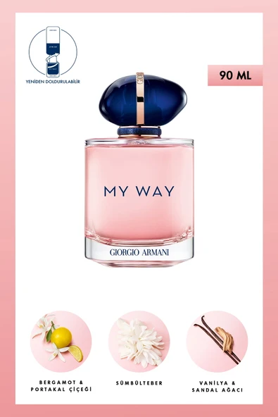 My Way EDP 90 ml Kadın Parfüm 3614272907690 ürün görseli 1