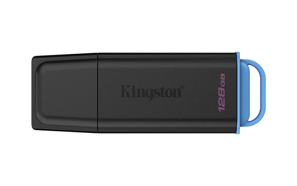 Kingston DTXG2-128GB 128GB Portable USB 3.2 Gen 1 DataTraveler Exodia Black-Blue Flash Bellek ürün görseli 1
