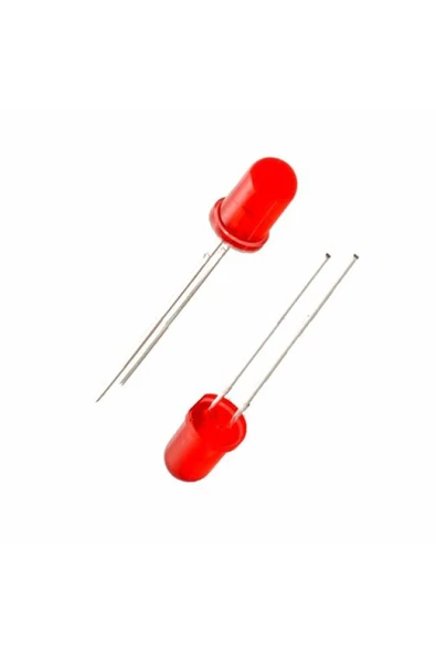 5 Mm Kırmızı Led Paketi - 100 Adet ürün görseli 1