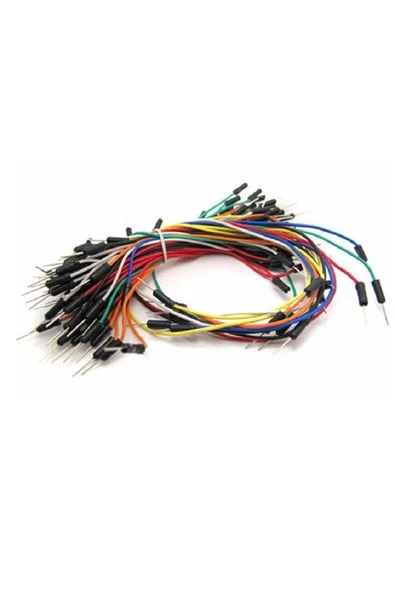 65'li Erkek-erkek Breadboard Jumper Kablo Seti ürün görseli 1