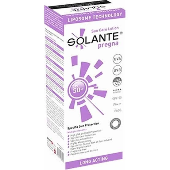 Solante Pregna Hamilelere Özel Güneş Losyonu SPF50 150 ml ürün görseli 1