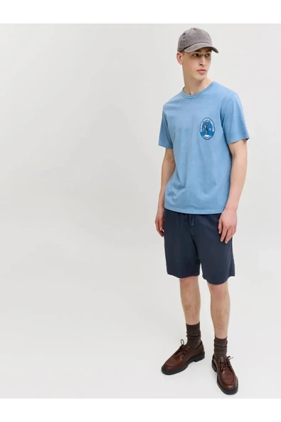 Jack&Jones 12292332 Erkek Sort - Lacivert - Resim 3