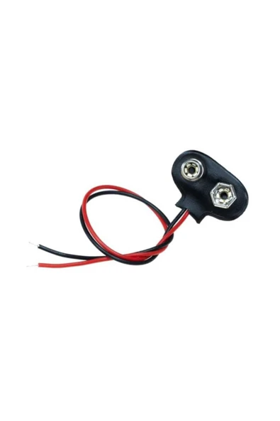 9v Pil Başlığı Kaliteli Sağlam Dayanıklı ürün görseli 1