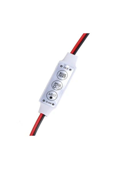 Şerit LED Dimmer Kontrol Modülü Işık Ayar Devresi PWM Parlaklık Kontrol 12V–24V ürün görseli 1