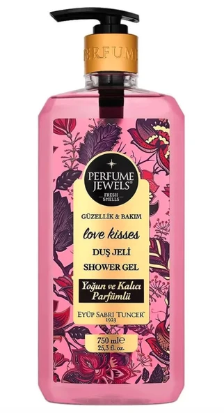 Eyüp Sabri Tuncer Perfume Jewels Love Kisses Duş Jeli 750 ml ürün görseli 1