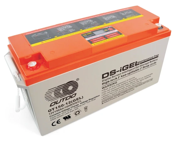 Outdo 12V 150Ah A-Plus Ekranlı Ds Deep Cycle Vrla Gel ürün görseli 1