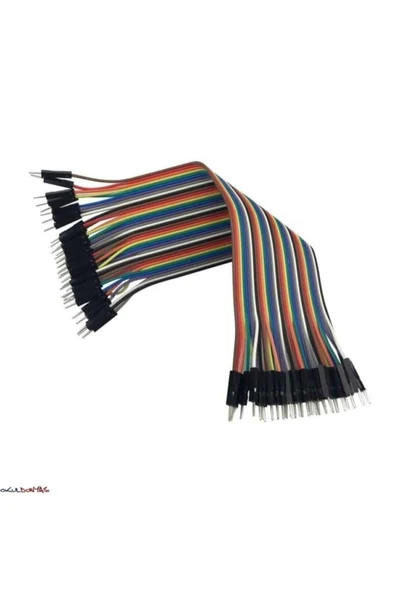 40pin Erkek-erkek Jumper Kablosu L:10cm ürün görseli 1