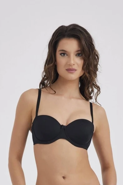Moonlight 2905 Soft Cup Balenli Straplez Toparlayıcı Sütyen ürün görseli 1