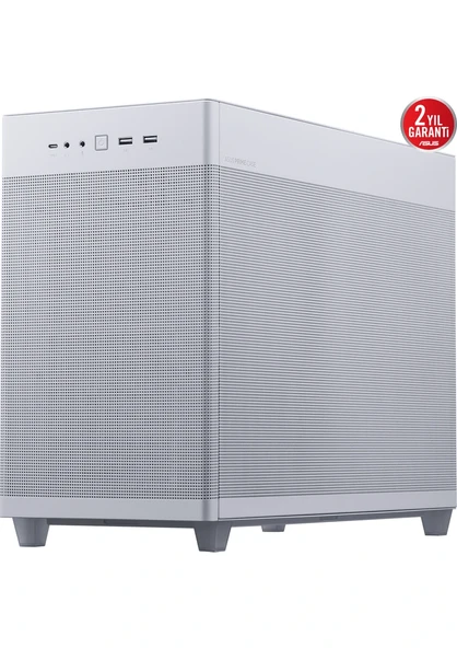 Asus Prime AP201 White Micro ATX Beyaz Bilgisayar Kasası ürün görseli 1