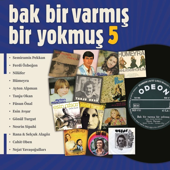 Bak Bir Varmış Bir Yokmuş 5 - Plak ürün görseli 1