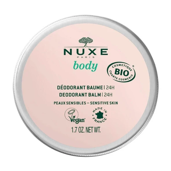 Nuxe Body Sensitive Skin Deodorant Balm 50 ml ürün görseli 1