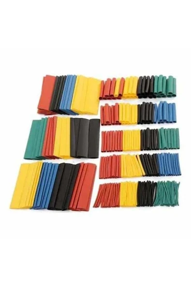 Isı ile Daralan Makaron Kablo Yalıtım 328 Adet 8 Boy Set ürün görseli 1