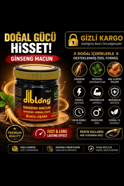 Ginseng Macun ( 43 g  x 12 Adet )– Ginseng Özlü Bitkisel Macun - Resim 2
