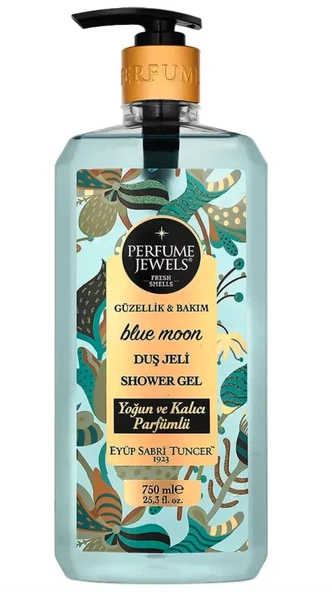 Eyüp Sabri Tuncer Perfume Jewels Blue Moon Duş Jeli 750 ml ürün görseli 1