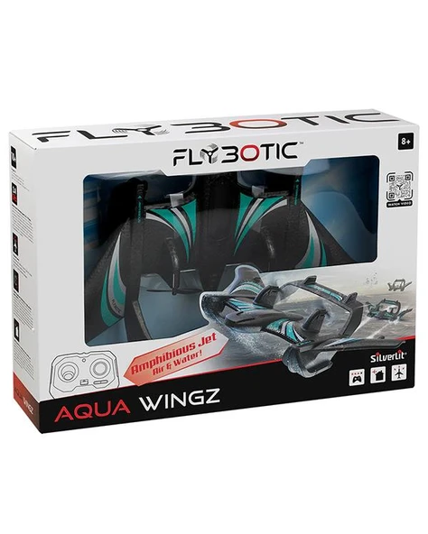 Silverlit Flybotic Aqua Wingz Amfibik LED Işıklı Şarjlı Uzaktan Kumandalı Uçak 84498 ürün görseli 1