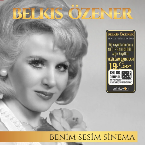 Belkıs Özener - Benim Sesim Sinema - Plak ürün görseli 1