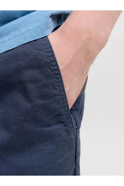 Jack&Jones 12292332 Erkek Sort - Lacivert - Resim 5