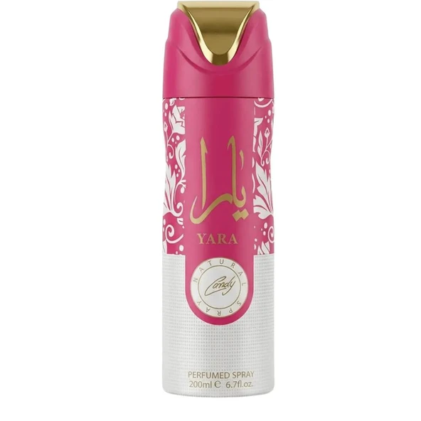 Lattafa Yara Candy 200 ml Kadın Deodorantı ürün görseli 1