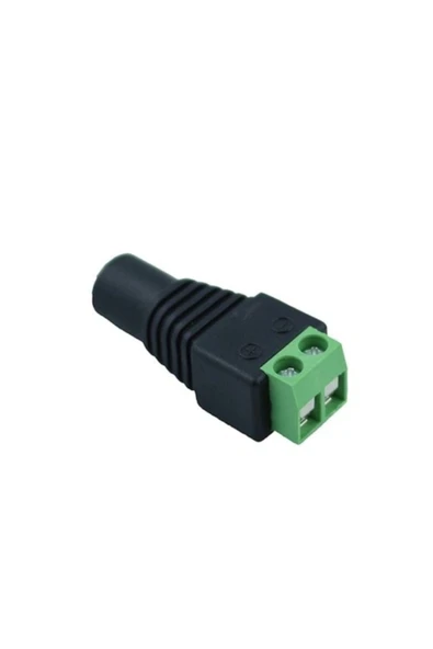 Klemens Girişli Dişi Dc Barrel Jack 5.5x2 1 Mm Dişi F Konnektör ürün görseli 1