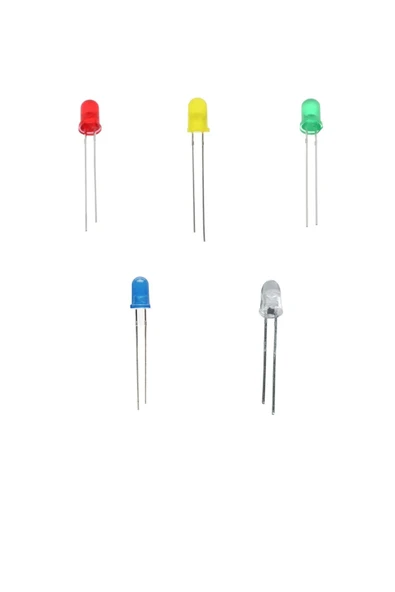 100 Adet 5mm 5 Farklı Renk Led ürün görseli 1