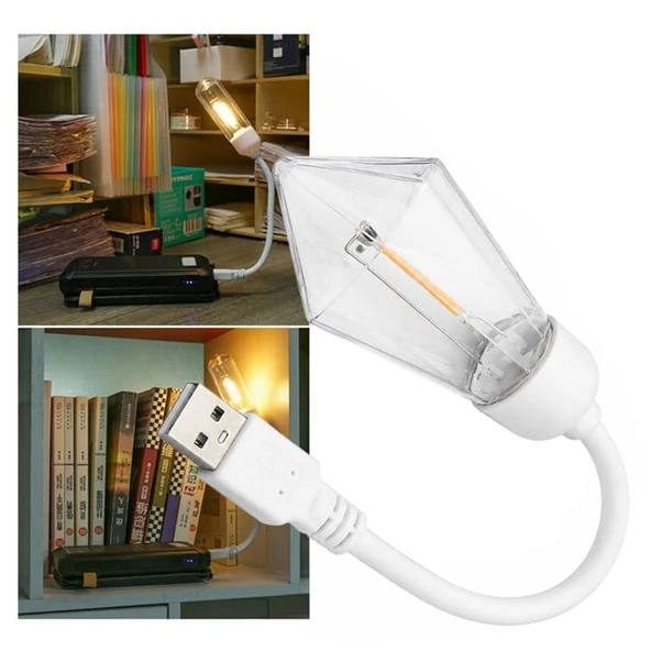 Powermaster PM-25791 Esnek Gövdeli USB Günışığı COB Led Edison Masa ve Kitap Okuma Lambası ürün görseli 1