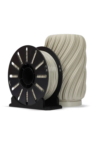PLA/PHA Filament Gri 1.75mm 1kg - Resim 3