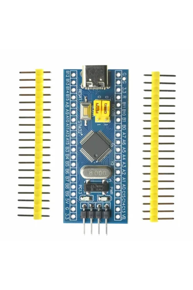 Stm32f103c8t6 Arm Cortex M3 Bluepill 72mhz Cpu 32k Flash Tqfp48 Minimum Sistem Geliştirme Kartı ürün görseli 1