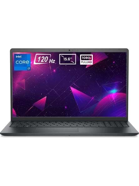 Vostro 3530 I7-1355U 32GB 512GB SSD 15.6 Fhd 120Hz Windows 11 pro Taşınabilir Bilgisayar N1601PVNB3530U ürün görseli 1