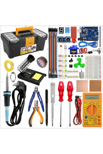 Meslek Lisesi Takım Çantası ve Arduino Başlangıç Eğitim Seti ürün görseli 1