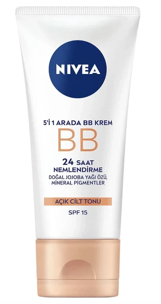 Nivea BB Krem Hepsi Bir Arada Nemlendirici Açık Ton 50 ml ürün görseli 1