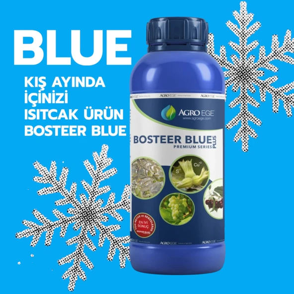 Bosteer Blue Kükürt + Bakır 1 Litre 1,5 kg (Kış Bakırı) ürün görseli 1