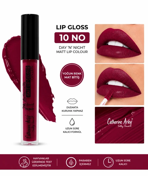 CATHERİNA ARLEY LİP COLORS NO 10 ürün görseli 1