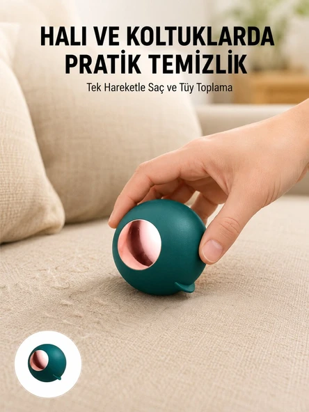 Kumaş Dostu Tiftik Çıkarıcı – Kıyafet ve Halı Temizlik Topu ürün görseli 1